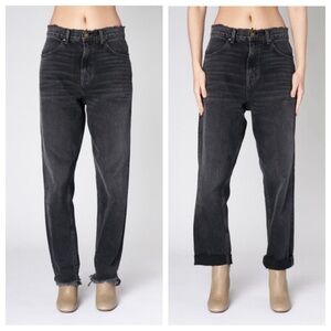 The Great. The Slouch Taper Jean in Onyx
